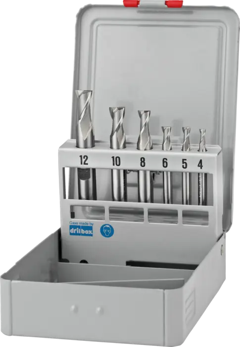 Phantom HSS-E 8% Set Schachtfrezen, 2-snijder DIN 327-B kort, type N