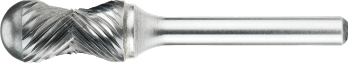 Phantom Hardmetaal Stiftfrees model X‚ concave vorm‚ schacht 6 mm 3-FINE 12‚7x25x6x70mm