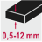 Phantom HM-tip Gatfrees lange diepgat uitvoering 50 mm, materiaaldikte <12 mm