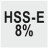 Phantom HSS-E 8% Radiusfrees DIN 6518-B Kwarthol frees