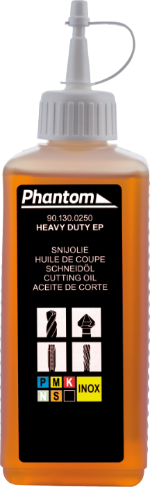 Phantom Heavy Duty Snijolie EP (Extreme Pressure), chloor- en silicoonvrij, op mineraaloliebasis