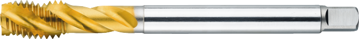 Phantom UNI HSS-E Machinetap DIN 376 Metrisch, TiN (Serie 23.321)