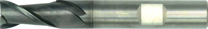International Tools ECO PRO Volhardmetaal Schachtfrees, 2-snijder DIN 6527-B lang, AlTiN-X