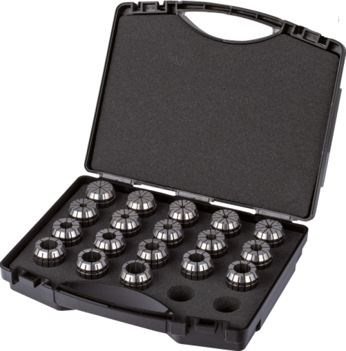 Phantom ISO 15488-B (DIN 6499-B) Set Spantangen, standaard kwaliteit, 15 µm
