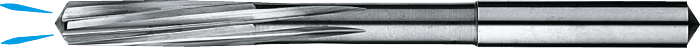 Phantom Volhardmetaal Machineruimer ~DIN 212 met koelkanaal vorm D H7