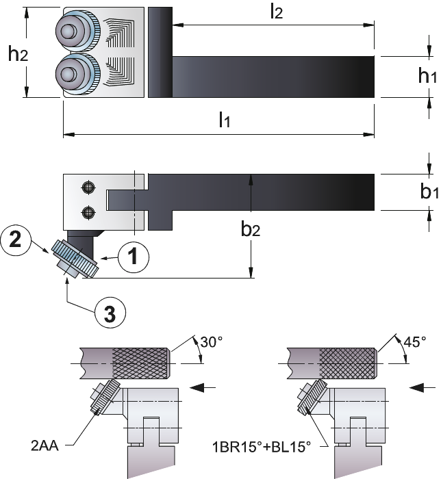 Phantom Freeskartelrolhouder type MFCNC