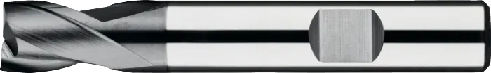 Phantom UNI Volhardmetaal Schachtfrees, 2-snijder DIN 6527-B kort, AlTiN-X
