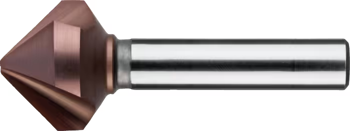 Phantom HSS-E 8% Verzinkboor DIN 335-C 90°, 3 snijkanten, AlCrN-X (Serie 42.552)
