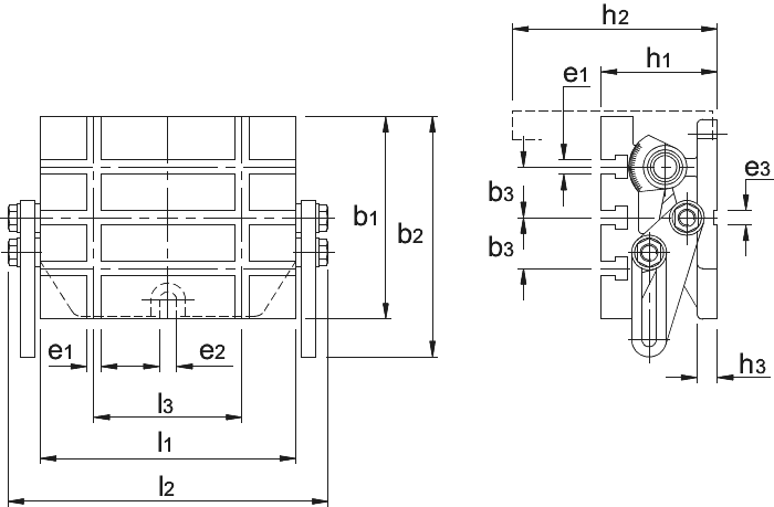 Bison Zwenkbare Opspantafel, type 5150