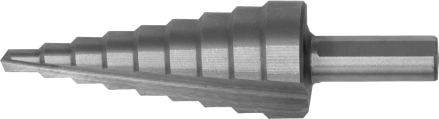 International Tools ECO PRO HSS Getrapte Plaatboor gespiraliseerd, blank geslepen uitvoering