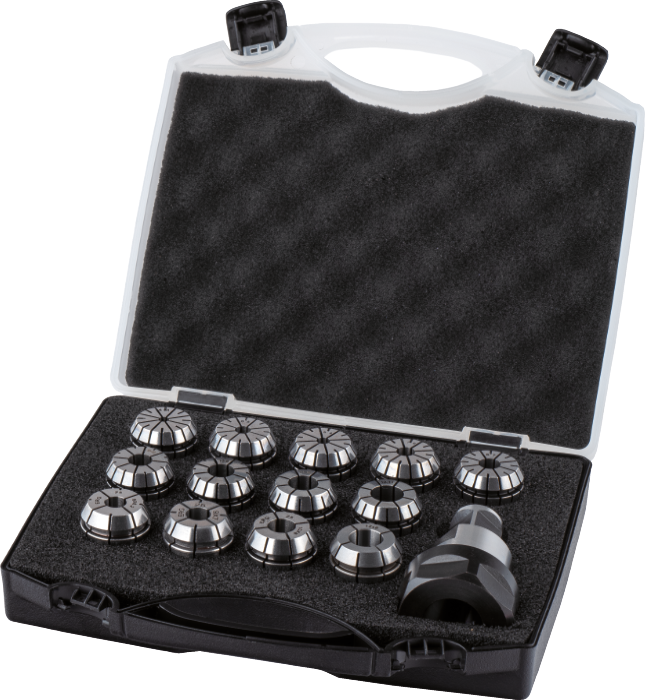 Phantom Set Spantanghouder met Spantangen voor kernboormachine 4-12mm + M8‚ M10‚ M12‚ M16