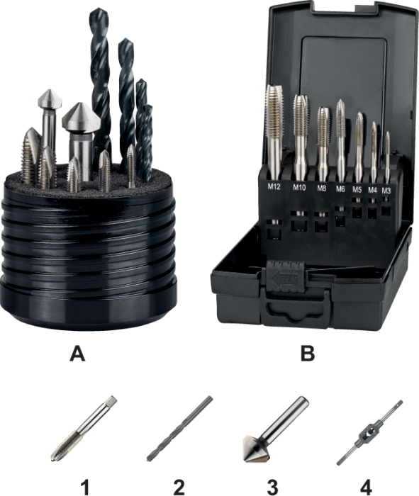 International Tools ECO Set machinetappen (combinatie) (Serie 29.190)