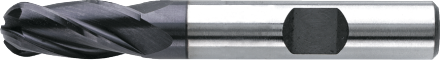Phantom HSS-E PM Radiusfrees, 2-snijder DIN 327-B kort, type N, TiAlN