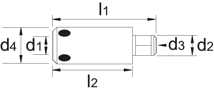 Phantom Kernboor verlengstuk