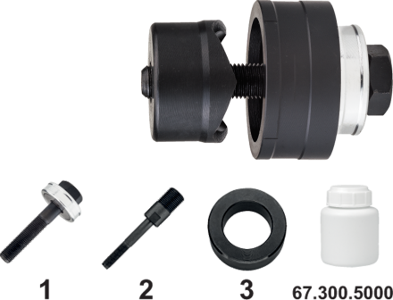 Phantom Gatenpons voor hand- en hydraulisch gebruik, incl. bout