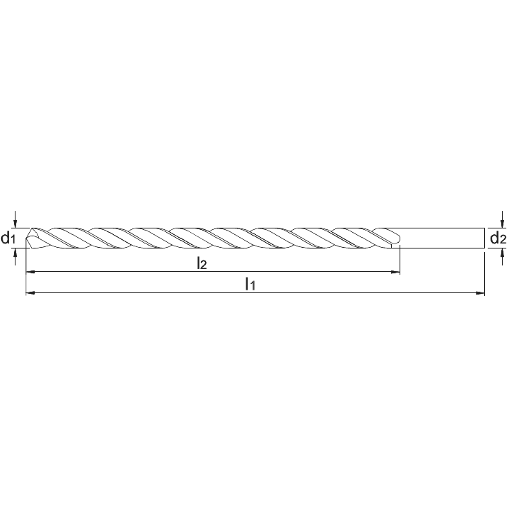 International Tools ECO PRO HSS Spiraalboor DIN 340