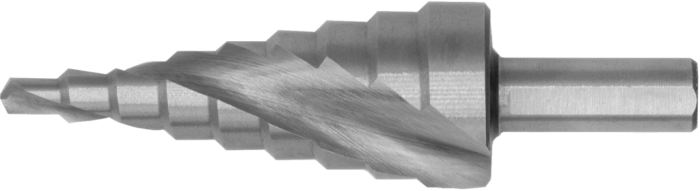 International Tools ECO PRO HSS Getrapte Plaatboor gespiraliseerd, blank geslepen uitvoering