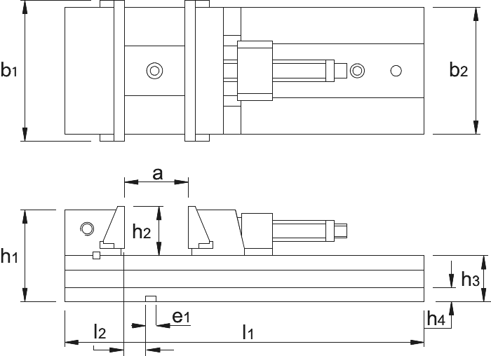 Bison Modulaire Precisie Machinespanklem, type 6620