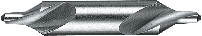 Phantom HSS Centerboor DIN 333-A links, 60°