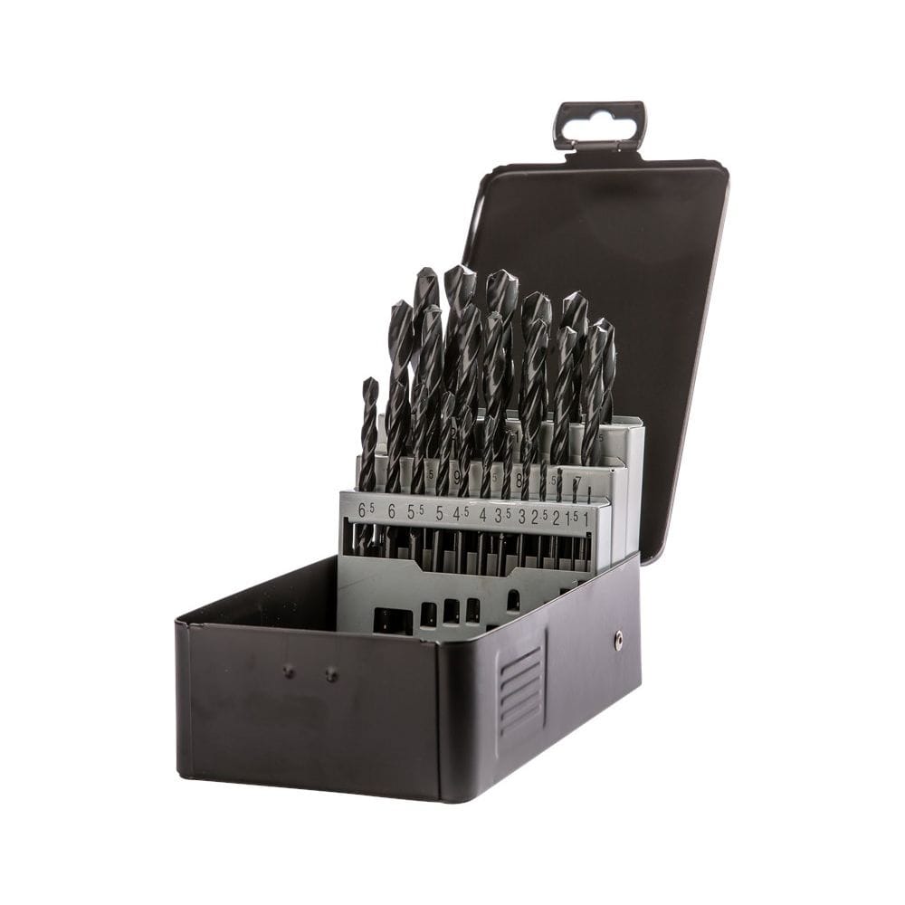 Labor Metaalborenset DIN338 HSS-R Rolgewalst 25-delig 1-13mm x0.5mm 1DS-1