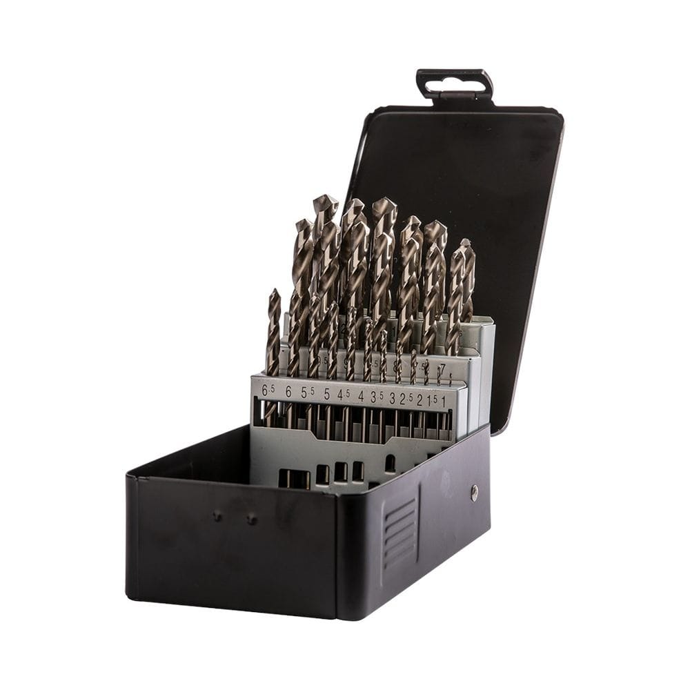 Labor Metaalborenset DIN338 HSS-G Geslepen 25-delig 1-13mm x0.5mm 1DS-0