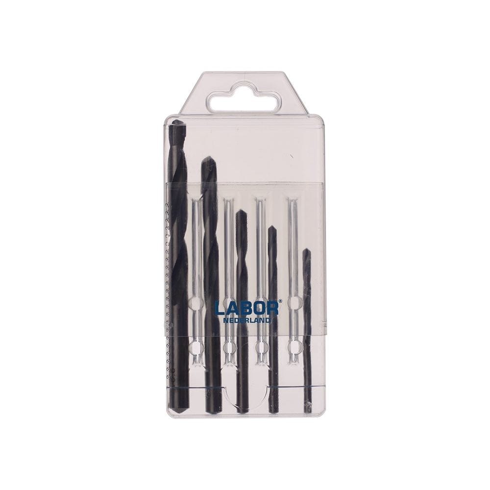 Labor Universeelborenset TCT 5-delig kunststof 4-5-6-8-10mm 1DS-1