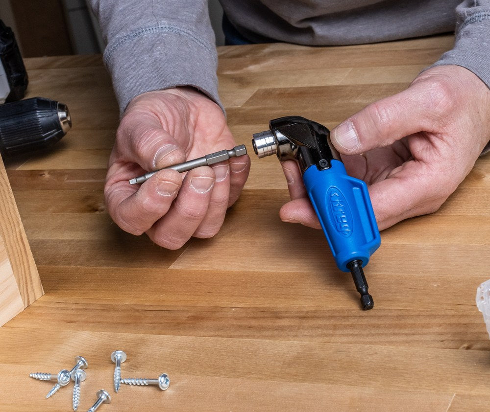 Haakse bithouder met 1/4"aansluiting