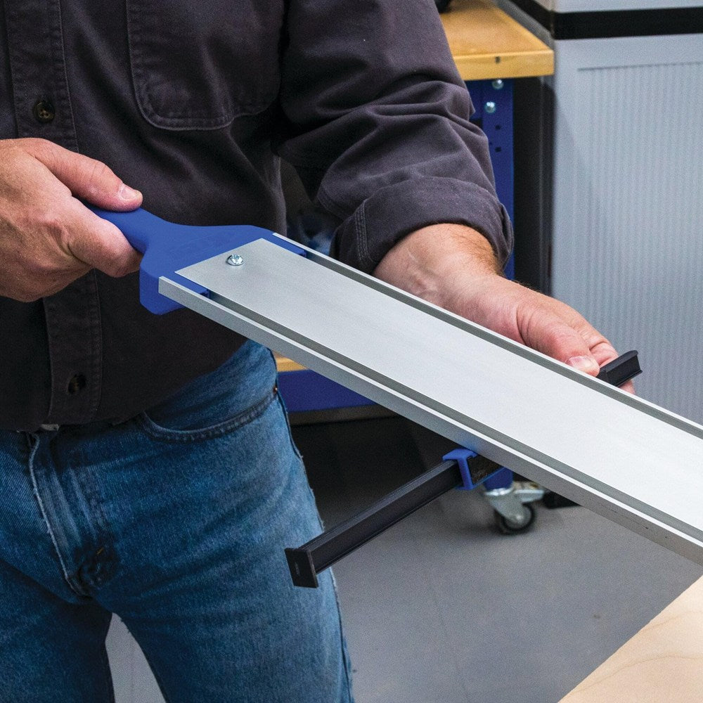 Aanslagliniaal zagen tot aan 1219 mm geanodiseerd aluminium