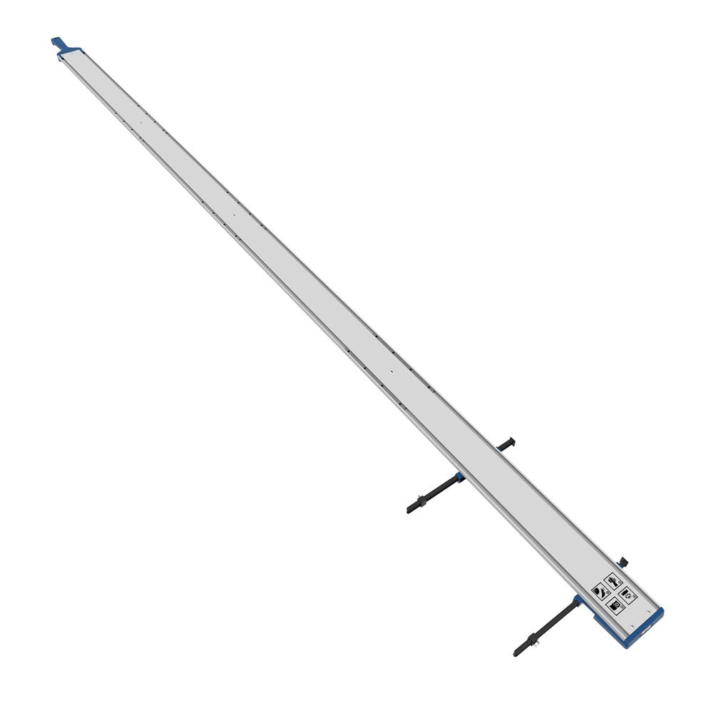 Aanslagliniaal XL 2438mm 2x2 delen incl. verbindingsstukken