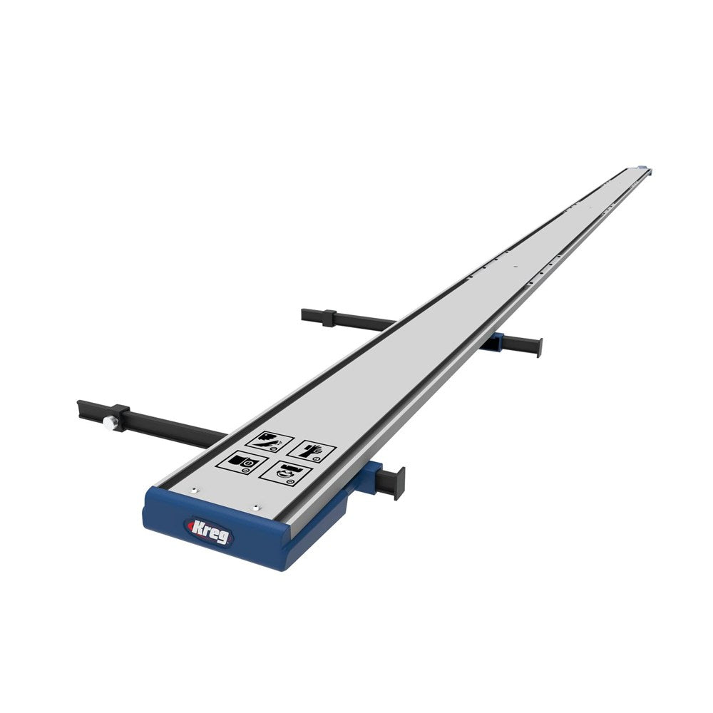 Aanslagliniaal XL 2438mm 2x2 delen incl. verbindingsstukken