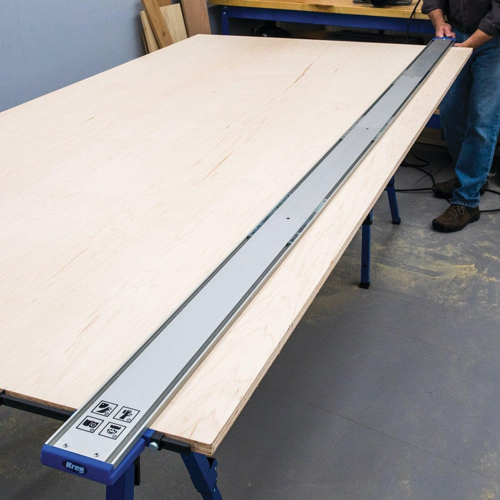 Aanslagliniaal XL 2438mm 2x2 delen incl. verbindingsstukken