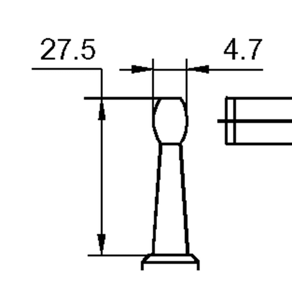Precisie dieptemicrometer 0-100mm afl. 0,01mm met uitwisselbare ronde meetpunt-2