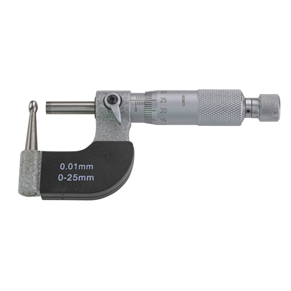 Precisie dieptemicrometer 0-100mm afl. 0,01mm met uitwisselbare ronde meetpunt-0