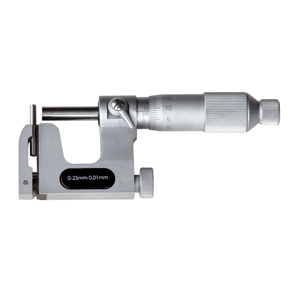 Precisie micrometer 0-25mm met 2 inserts-0