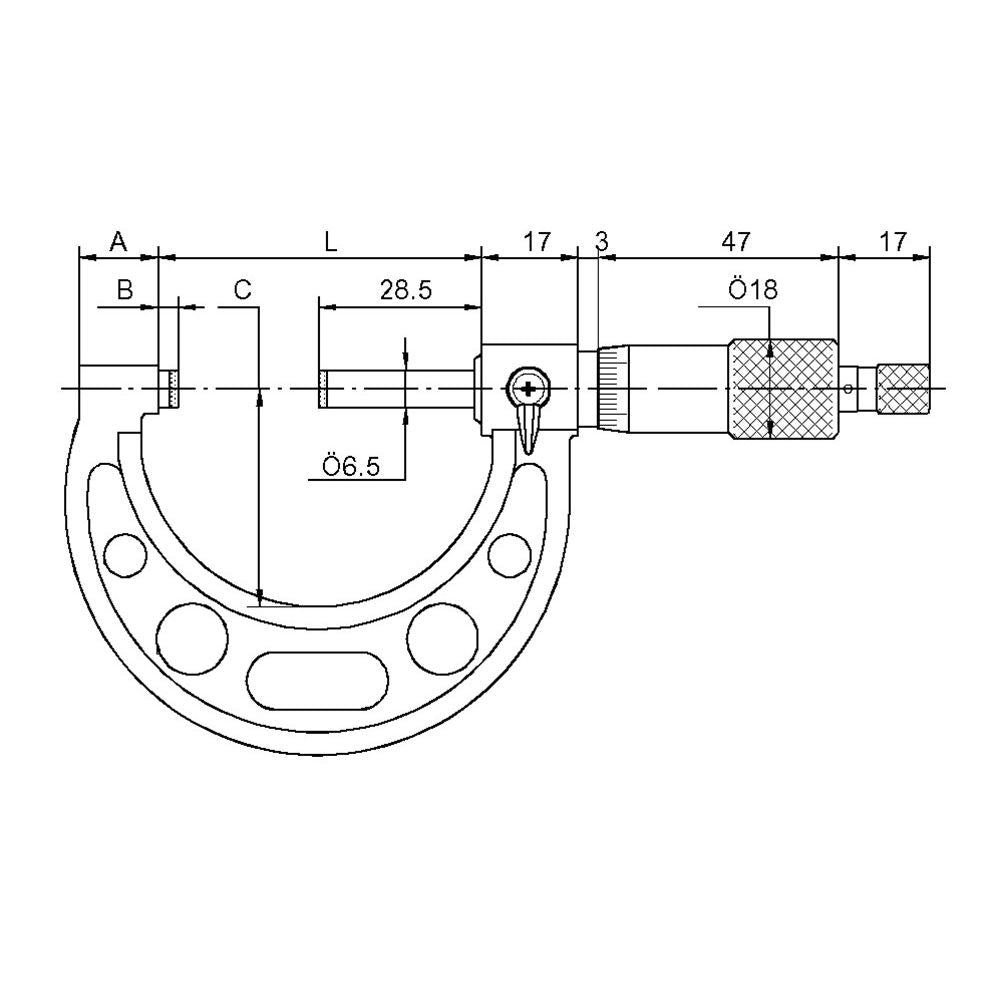 Precisie micrometer 225-250mm-2