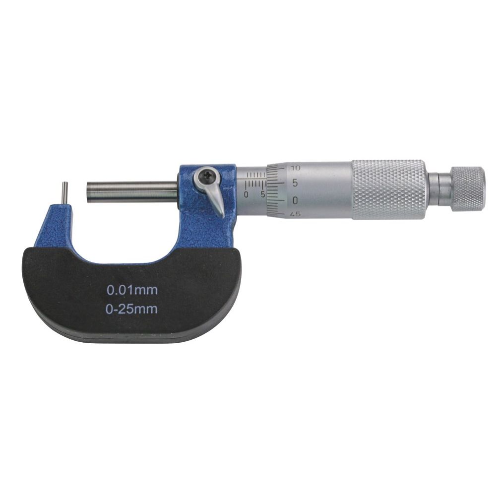 Precisie dieptemicrometer 0-300mm afl. 0,01mm met uitwisselbare ronde meetpunt-1