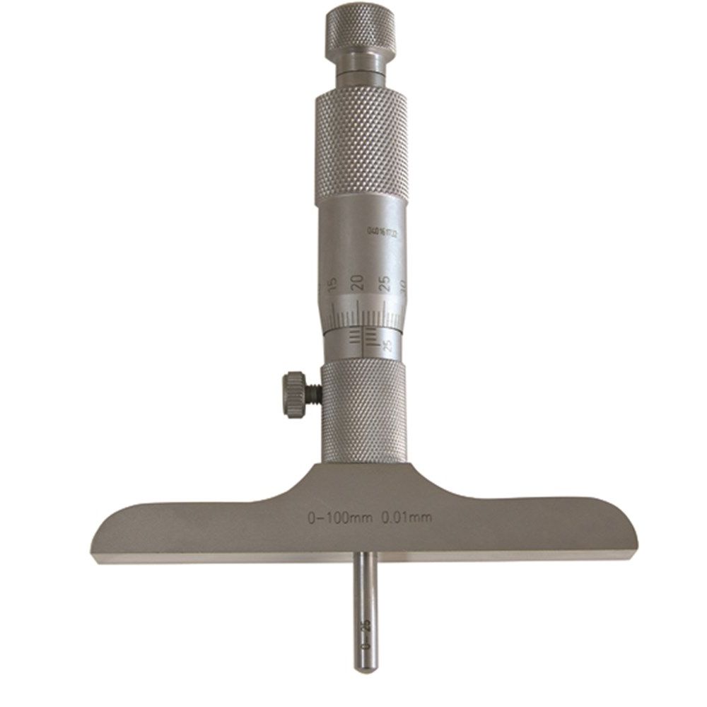 Precisie dieptemicrometer 0-100mm-0