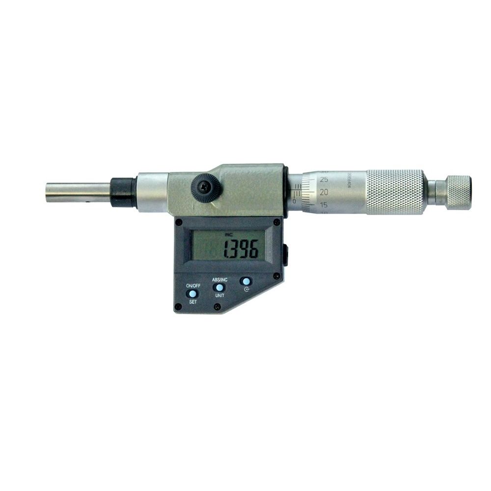 Digitale ingebouwde micrometer 0-25mm 7 inserts, houder-1