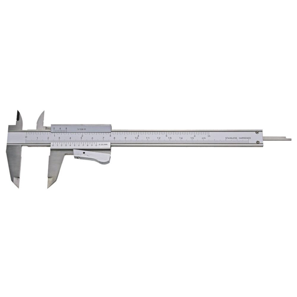 Schuifmaat RVS "TOP" 200x40mm met mo- mentblokkering in etui-1