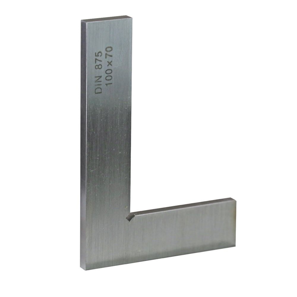 Precisie winkelhaak 200x130mm zonder aanslag, DIN875/00-0