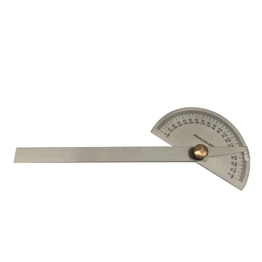 Gradenboog 160x200mm verstelbaar 0-180graden, matverchroomd-0
