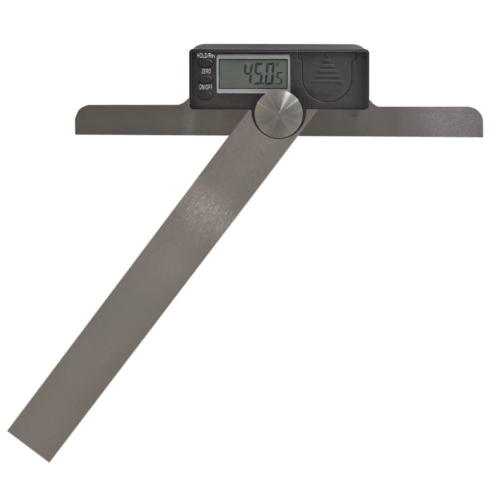 Digitale hoekmeter 400x1000mm 0-180 graden, aflezing 0,05 graden-0