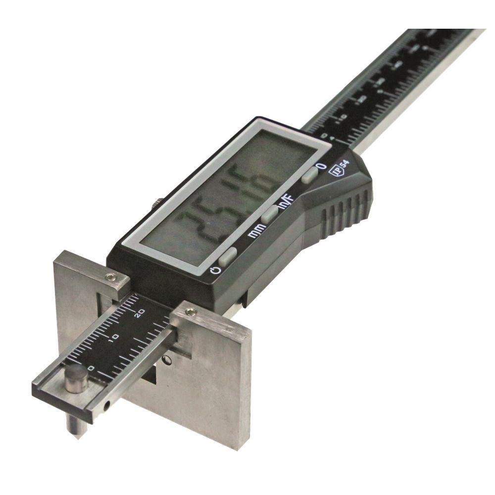 Digitale afschrijfliniaal met rechthoe- kige plaat afl.0,001mm/0,0005" / 1/128"-2