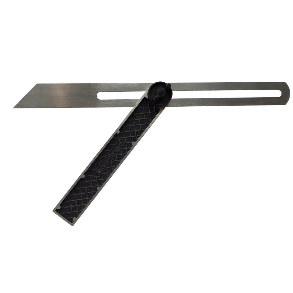 Zweihaak 300x20mm Zwart gelakt blad, kunststof been-0