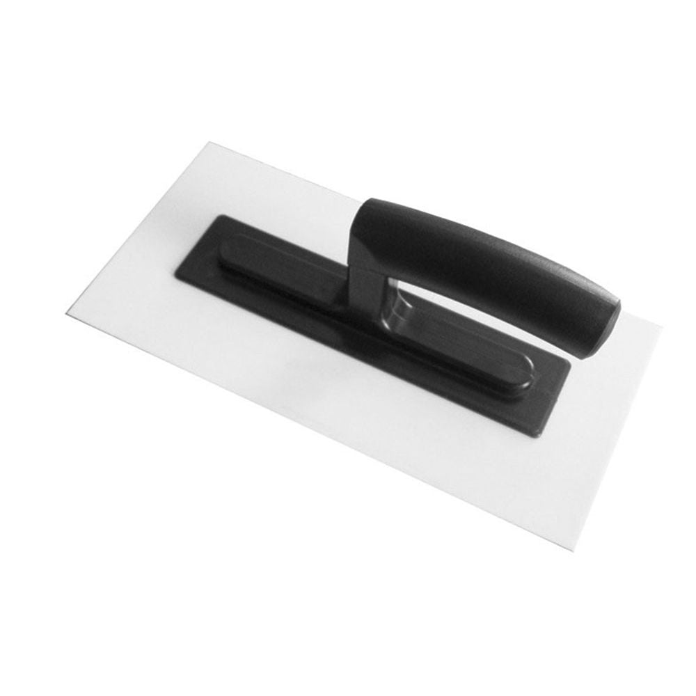 Plakspaan gebogen PVC handvat 2.0mm kunststof blad 280x130 mm-0