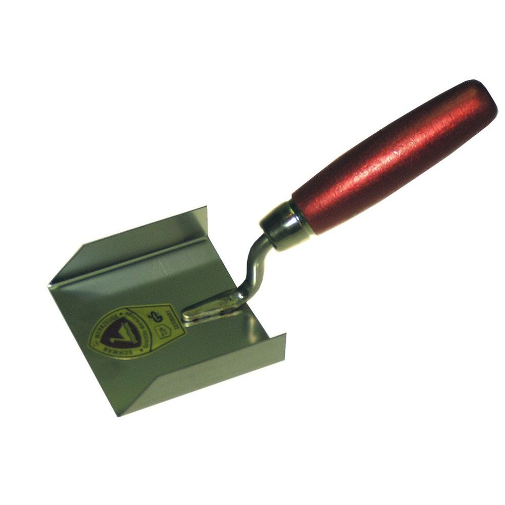 Stucadoorsschopje 80x80x20mm RVS-0