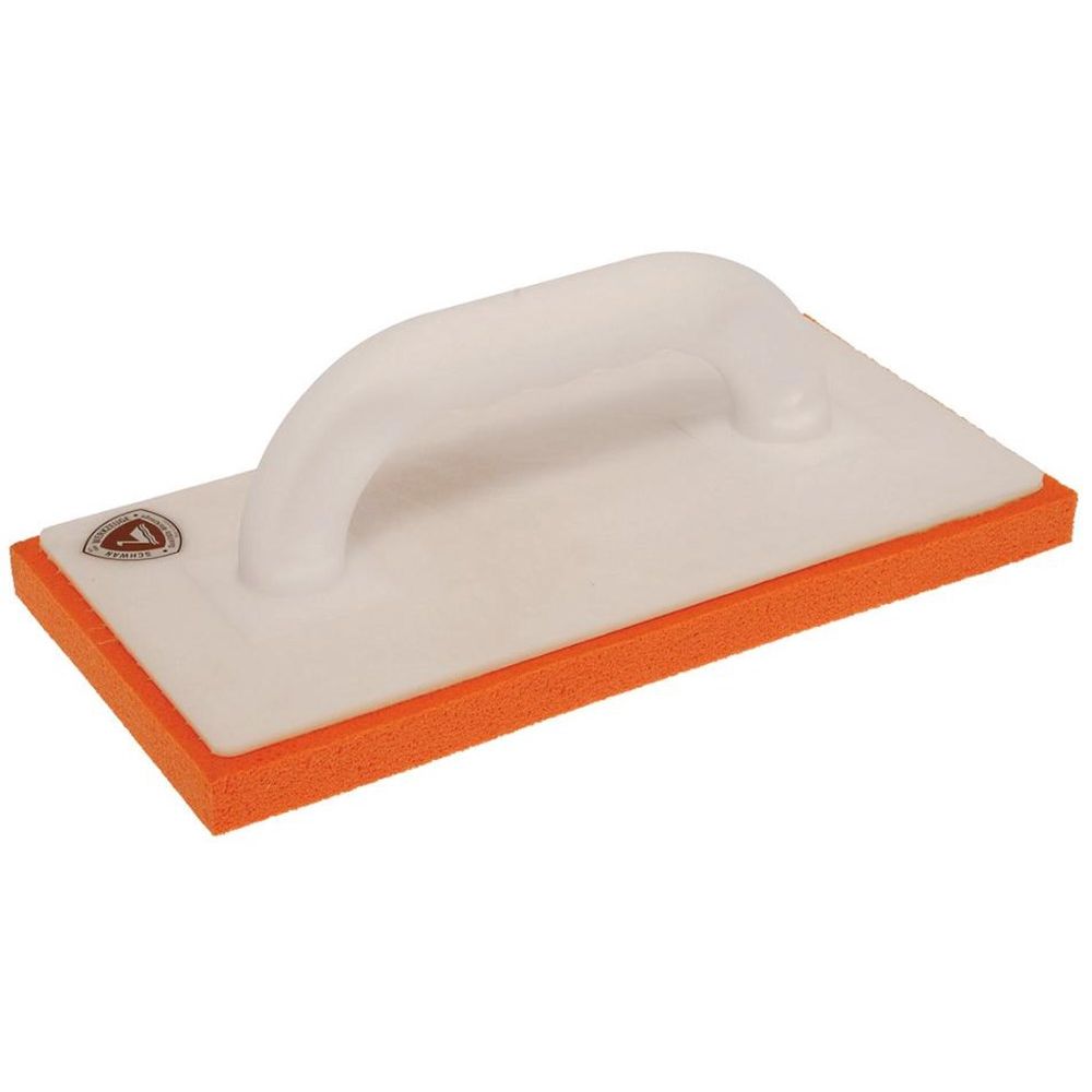 Inwasspaan kunststof met sponsrubber beleg grof 20mm oranje 240x120mm-0