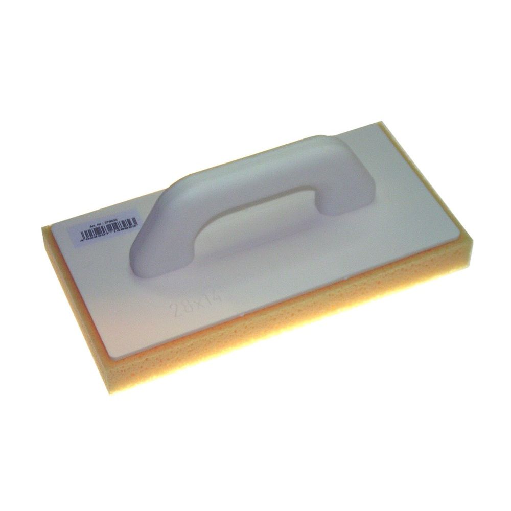 Schuurbord kunststof met geblokt beleg 280x140mm-0