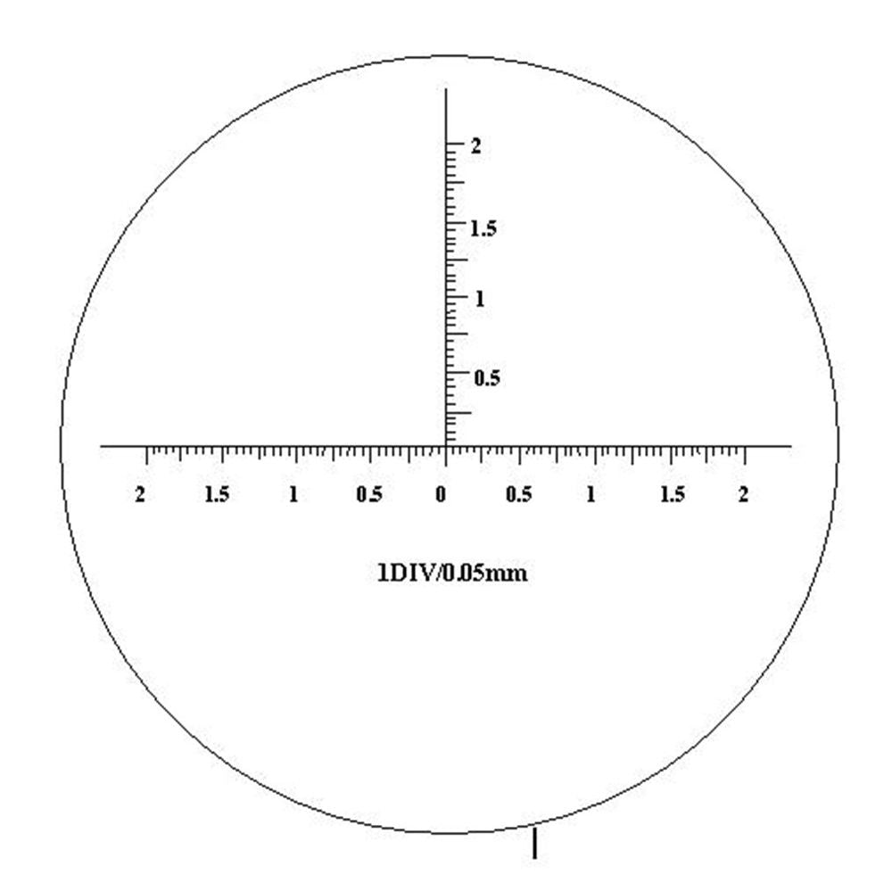 Precisie stifmicroscoop vergroting 200x 50x23x138mm, zicht 1,1mm-2