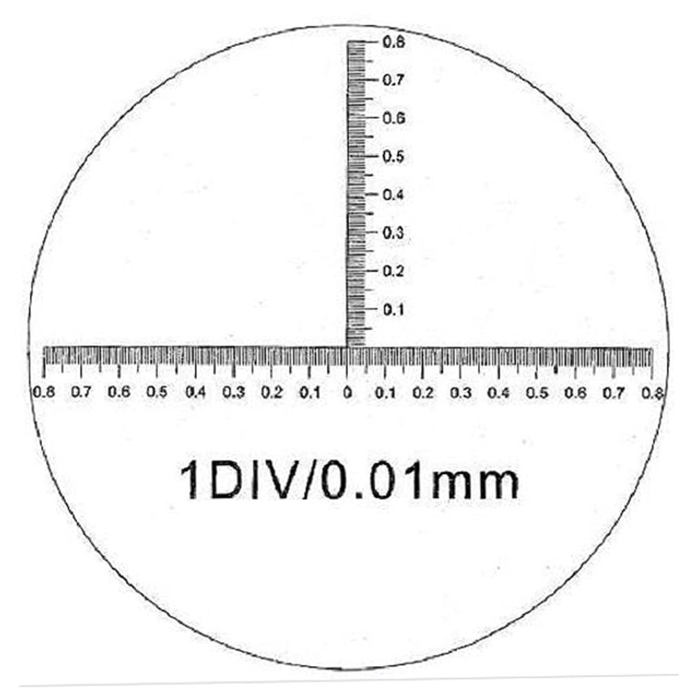Precisie stifmicroscoop vergroting 40x 50x23x138mm, zicht 4,4mm-4